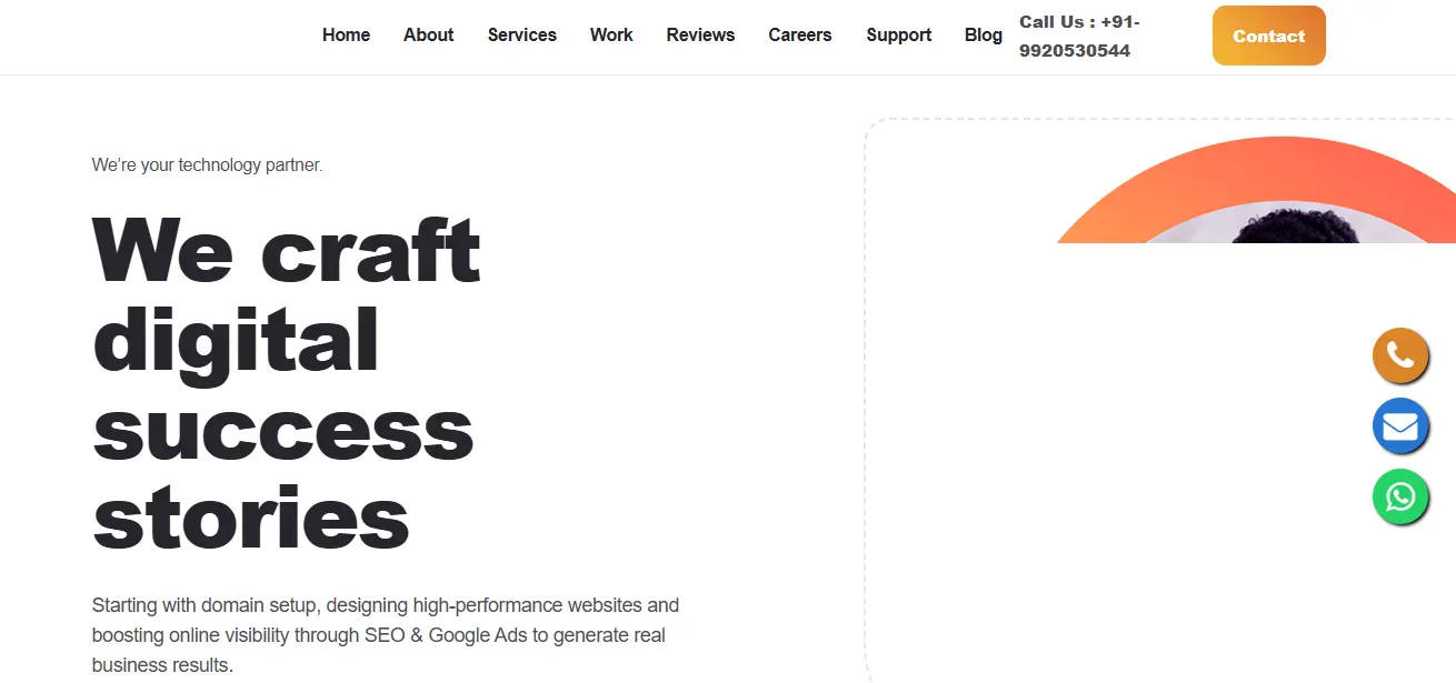 E-commerce website store interface by Eskon Web Solutions